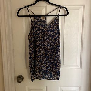 Stylish blouse with floral pattern